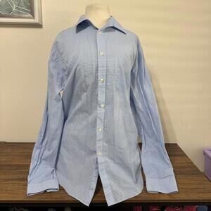 Van Heusen Men's Medium Blue Dress Shirt